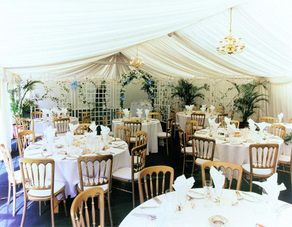 Weddings Breakfast Marquee